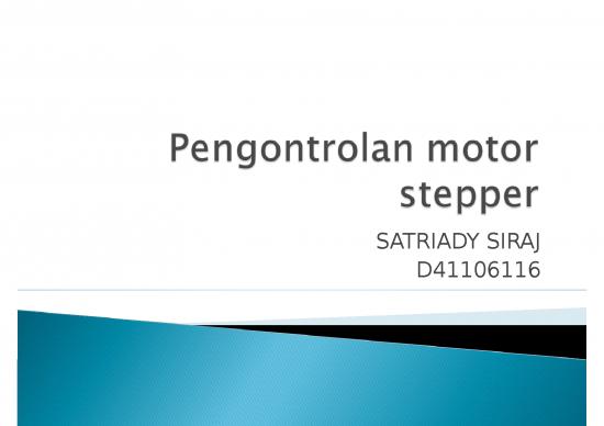 picture_Motor Ppt 83259 | Pengontrolan Motor Stepper