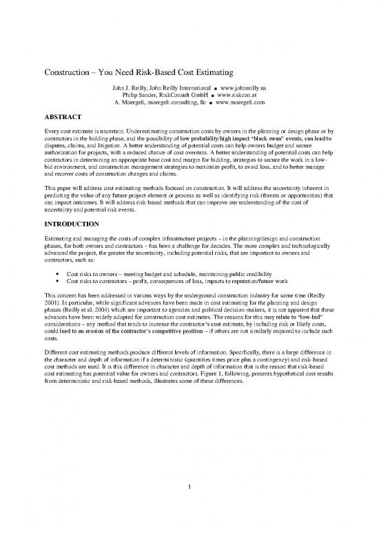 picture1_Construction Pdf 83881 | Retc Paper Construction You Need Risk Based Cost Estimating