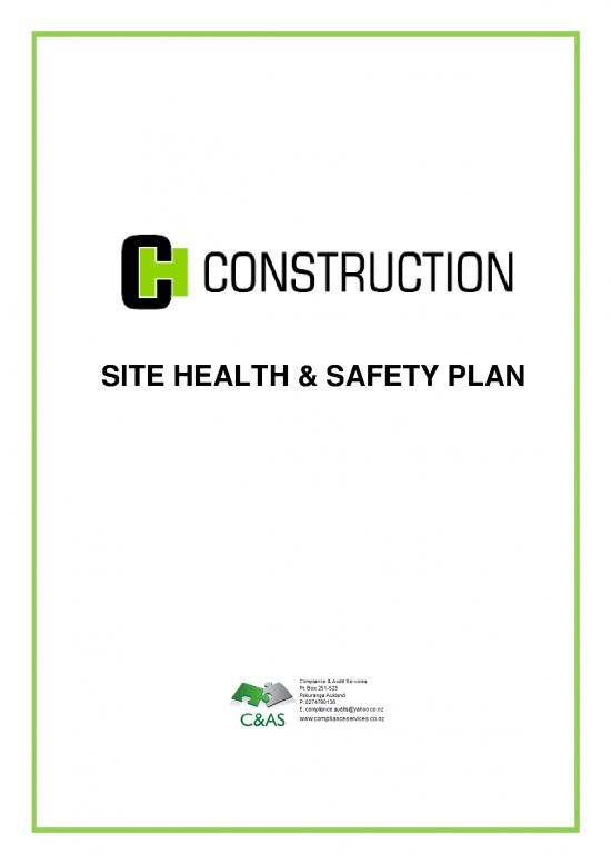 picture Construction Pdf 84193 | Site Health Satey Plan