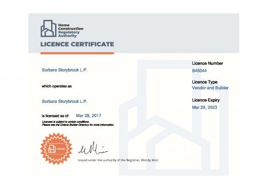 picture_Sorbara Hcra Licenses