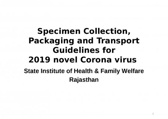 picture Specimen Collection Ppt 83460 | Specimen Collection Packaging And Transport