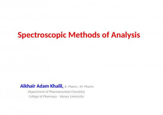 picture_Spectroscopy Lec 6   Fluorimetry   Principles  Instrumentation And Applications