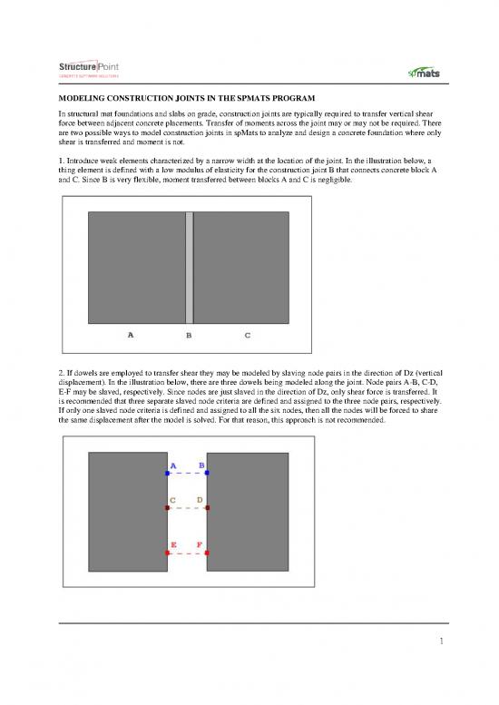 picture1_Construction Pdf 84024 | Spmats Modeling Construction Joints Structural Foundations