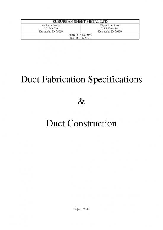 picture1_Construction Pdf 84027 | Suburban Sheet Metal Ltd Specs