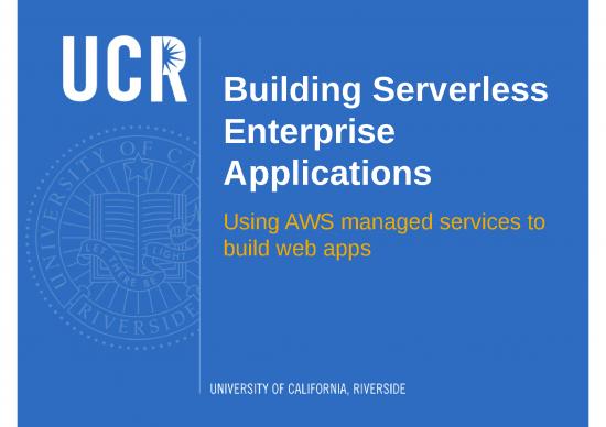 picture1_Aws Ppt Templates 82657 | Ucr Library Serverless Application Architecture