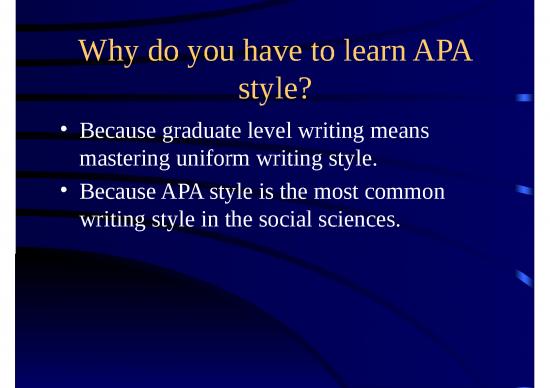 Citing References In Powerpoint Presentations 81869 | Apa Style Ppt ...
