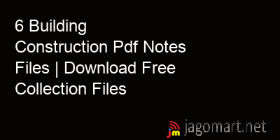 picture 6 Building Construction Pdf Notes Files | Download Free Collection Files