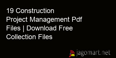 picture 19 Construction Project Management Pdf Files | Download Free Collection Files
