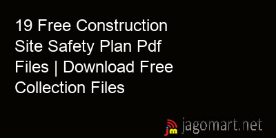 picture_19 Free Construction Site Safety Plan Pdf Files | Download Free Collection Files