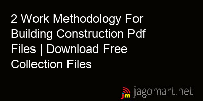 picture 2 Work Methodology For Building Construction Pdf Files | Download Free Collection Files