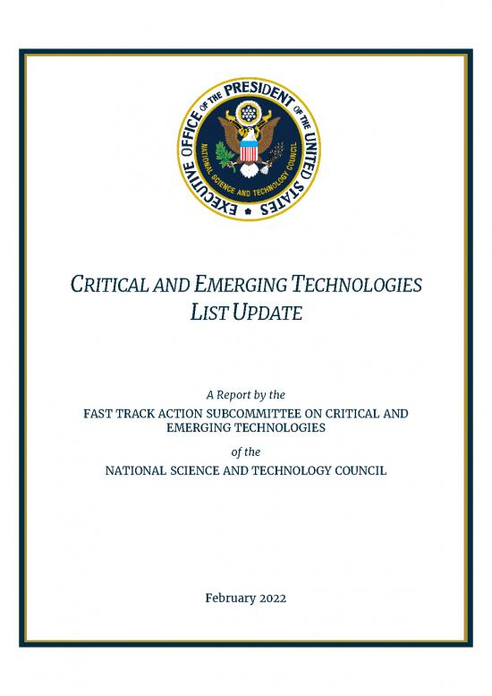 picture Technology Development Pdf 85312 | 02 2022 Critical And Emerging Technologies List Update