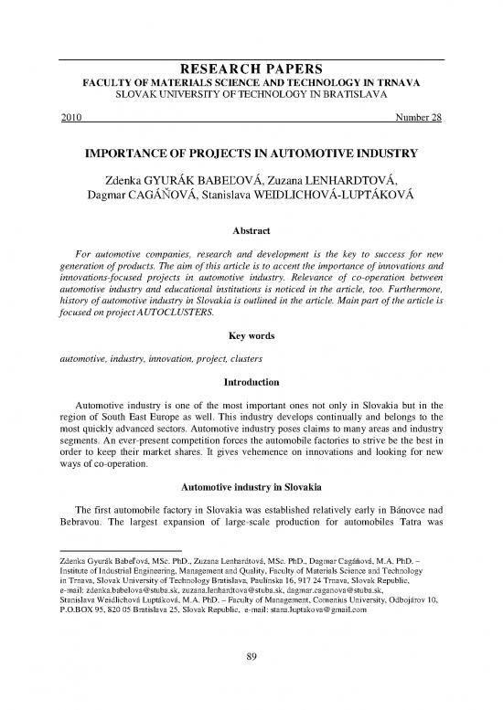 picture Technology Development Pdf 85223 | 14b Babelova Lenhardtova Caganova Luptakova