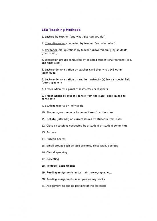 Teaching Methods Pdf 86299 150teachingmethods teaching-methods-pdf-86299-150teachingmethods