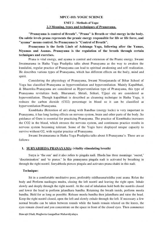picture_Types Of Pranayama Pdf 85987 | 1585899215unit   Ii & Iii  Pranayambd