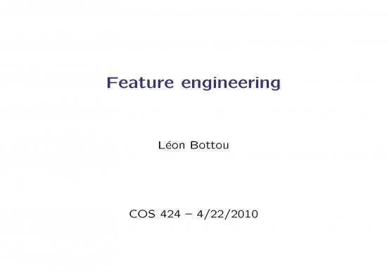 picture Feature Engineering Pdf 86561 | 18 Feat