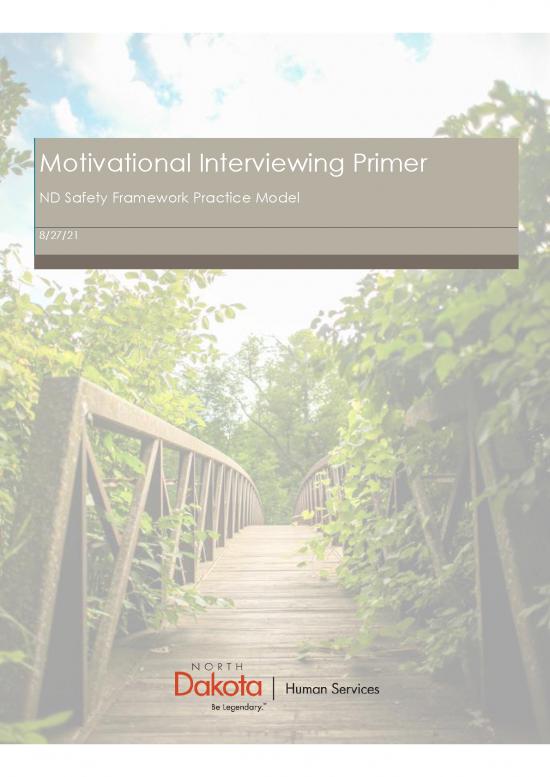 picture1_Motivational Interviewing Pdf 86337 | 2021 Motivational Interview Primer