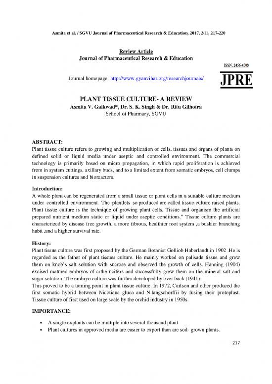 picture Technology Pdf 86708 | 3 Asmita Planttissueculture 17