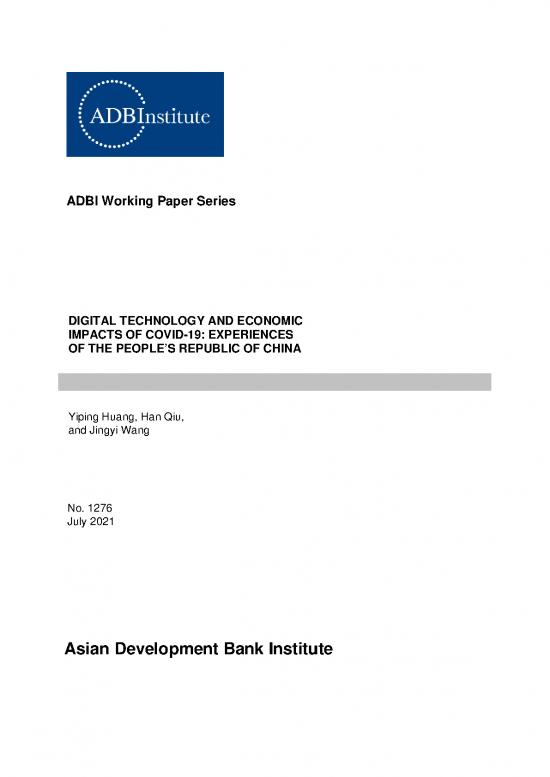 picture Technology Development Pdf 85065 | Adbi Wp1276