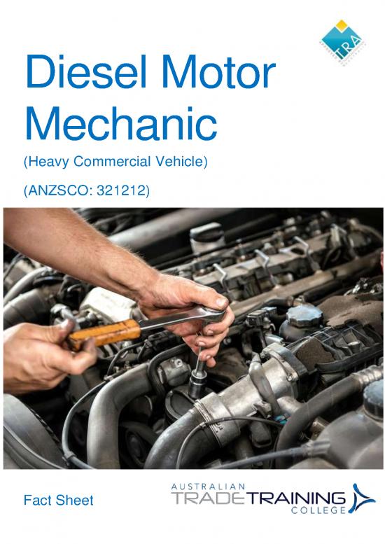 picture1_Technology Pdf 85398 | Attc Fact Sheet Diesel Motor Mechanic