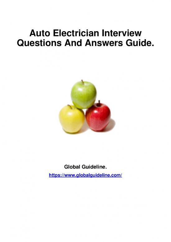 picture_Leadership Pdf 85145 | Auto Electrician Interview Questions And Answers 42729