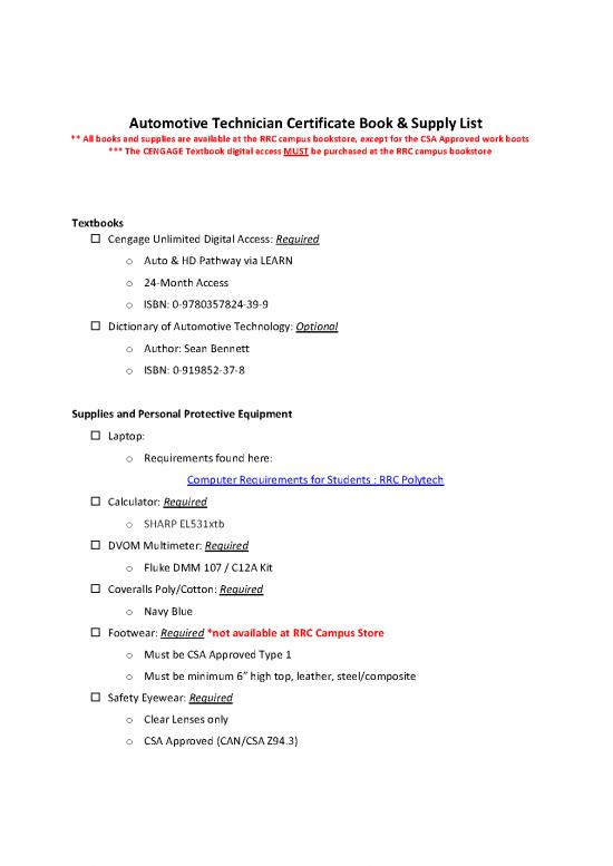 picture1_Technology Pdf 85038 | Automotive Technician Certificate Bookstore Book & Supply List
