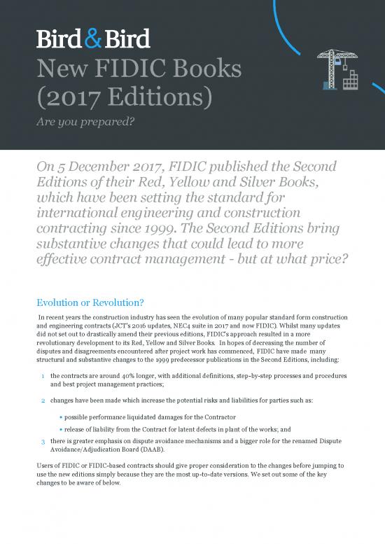picture Sample Contract For Construction 84723 | Bb Fidic Bulletin