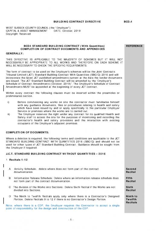 picture_Building Pdf 84745 | Bcd4 Standard Building Contract With Quantities
