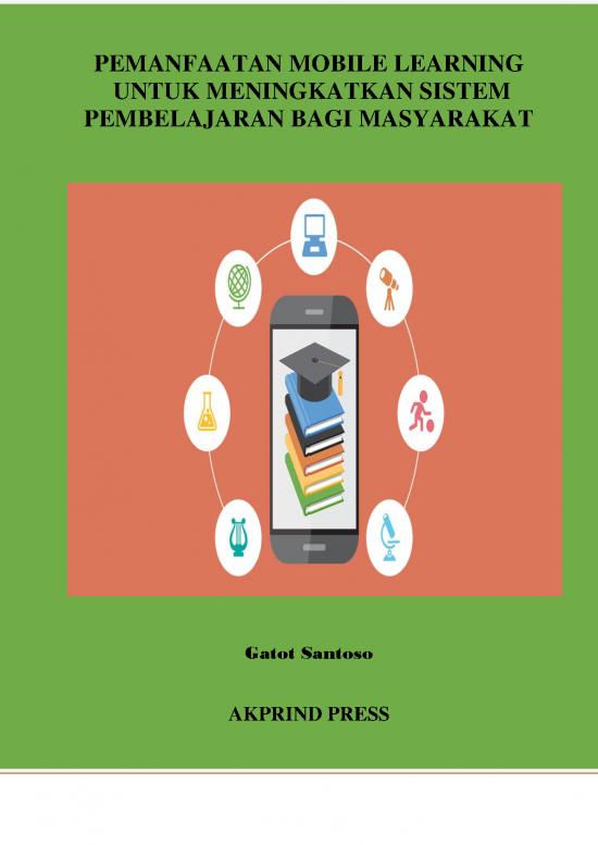 picture Mobile Learning Pdf 84817 | Buku Mobile Learning Gatot Santoso