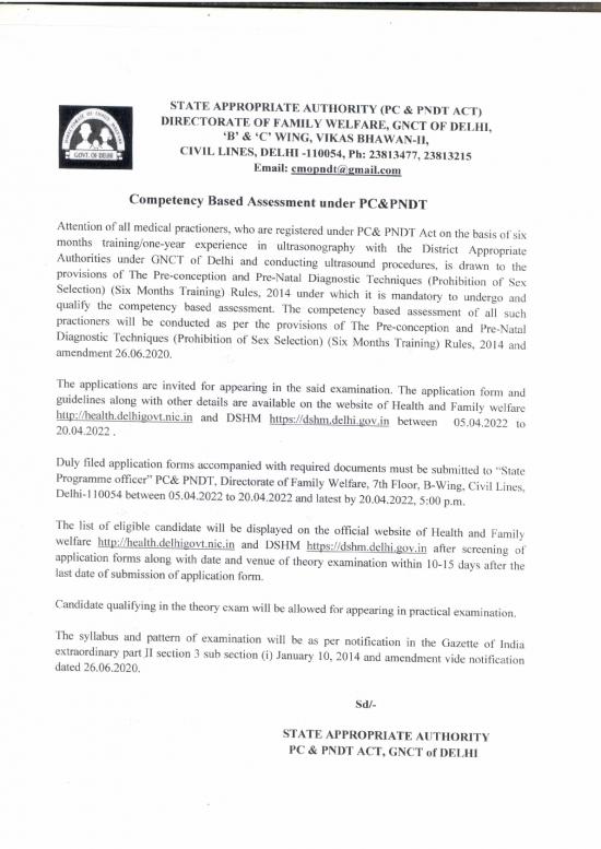 picture Pndt Act Pdf 85594 | Competency Based Assessment Under