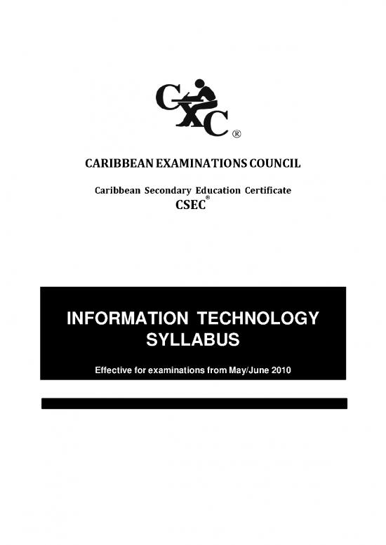 picture1_Technology Pdf 85114 | Csec Informationtechnology