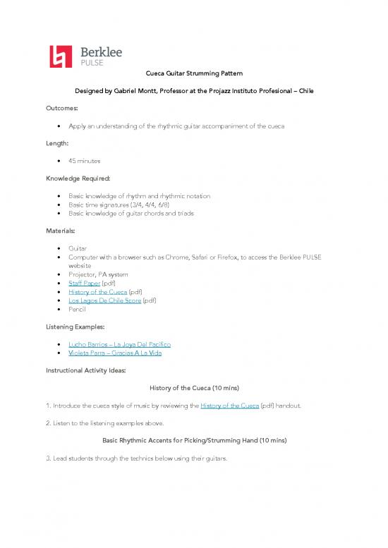 picture1_Music Therapy Pdf 86118 | Cueca Guitar Strumming Pattern