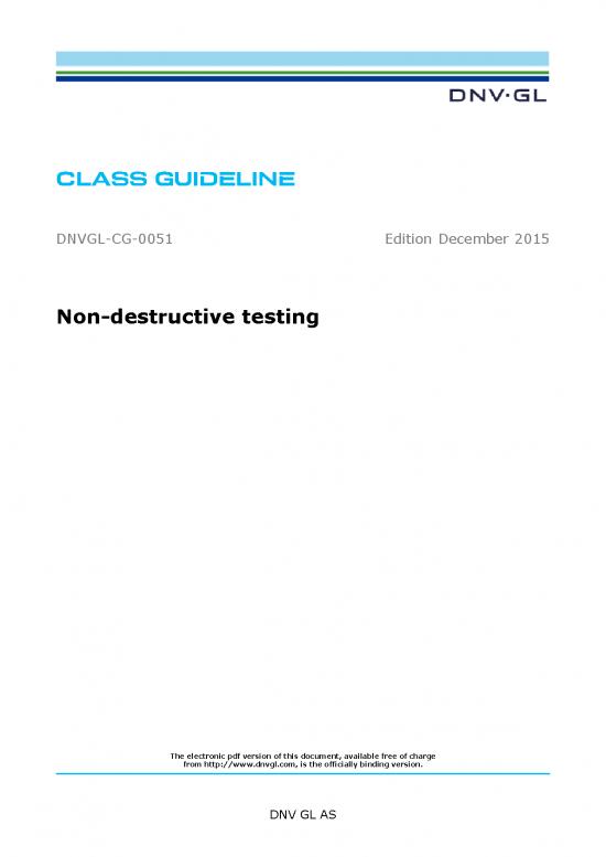 picture1_Non Destructive Testing Pdf 86209 | Dnvgl Cg 0051