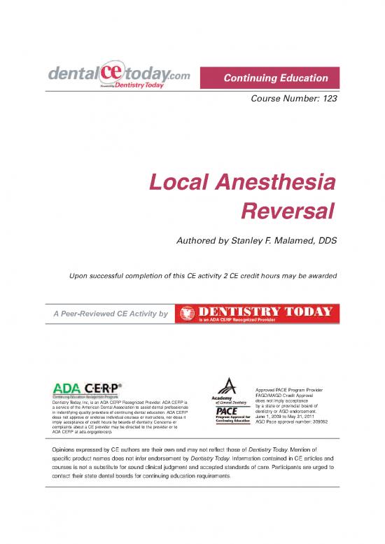 picture1_Malamed Local Anesthesia Pdf 86058 | Dtce Malamed Mar10