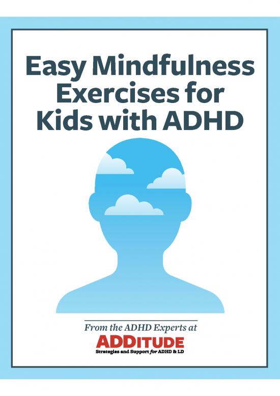 picture Mindfulness Exercises Pdf 86354 | Easy Mindfulness Exercises For Kids With Adhd