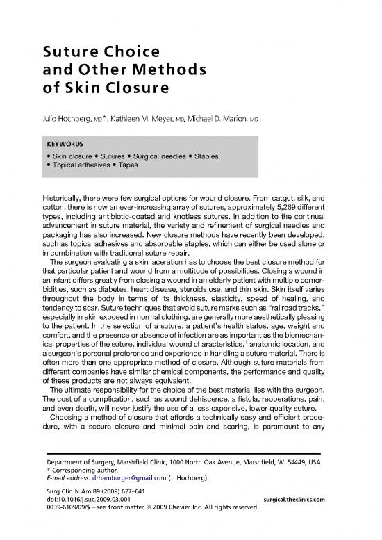 picture Types Of Sutures Pdf 86304 | Elecci¢n De Suturas Y Otras Opciones De Cierre De La Piel