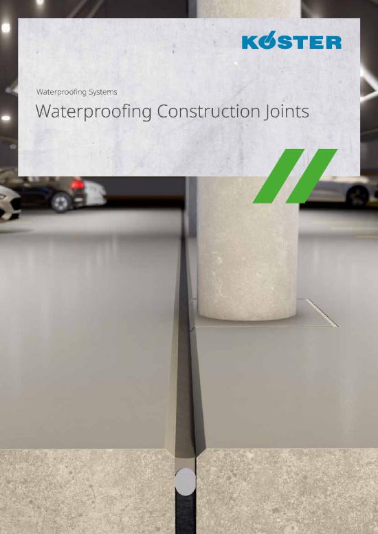 picture Building Pdf 84486 | En Koester System Brochure Waterproofing Of Construction Joints