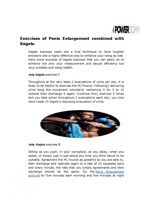 picture Therapeutic Exercise Pdf 86361 | Exercises Of Penis Enlargement Combined With Kegels