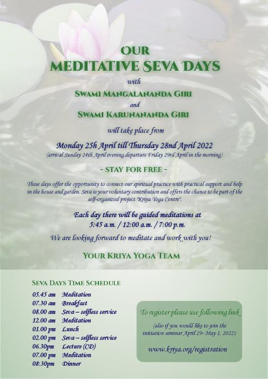 picture1_Kriya Yoga Pdf 85844 | Flyer Seva Days 04 2022 En