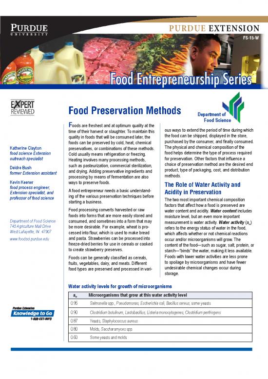picture1_Food Preservation Methods Pdf 86662 | Fs 15 W