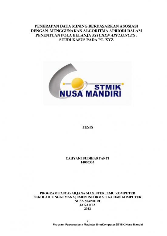picture_Data Mining Pdf 86151 | Full Tesis Cahyani B