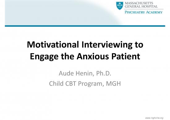 picture1_Motivational Interviewing Pdf 85973 | Henin 2020 Disney Motivational Interviewing Final