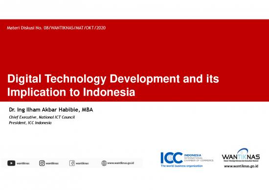picture1_Technology Development Pdf 85310 | Ilham Akbar Habibie   Wantiknas   Icc  Digital Technology Development And Its Implication To Indonesia