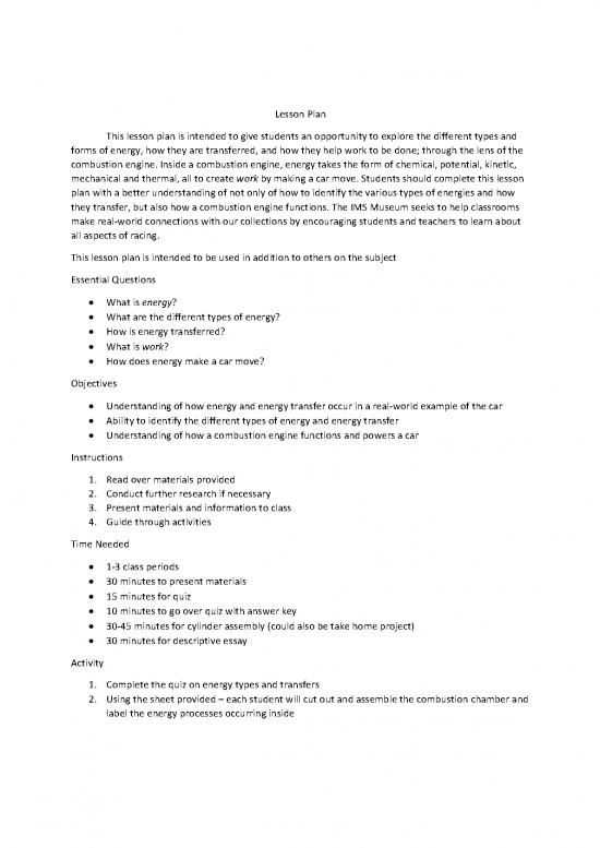 picture1_Car Engine Pdf 84957 | Imsm Lesson Plan Science