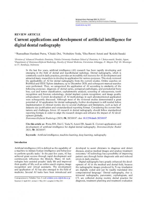 picture Dental Radiography Pdf 86174 | Jurnal Internasional 2
