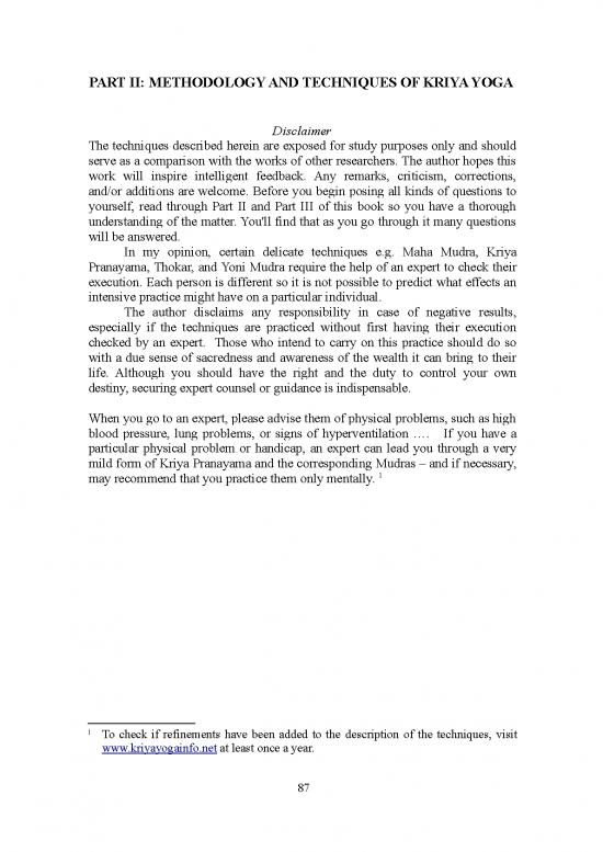 picture Kriya Yoga Pdf 85771 | Kriya Detail