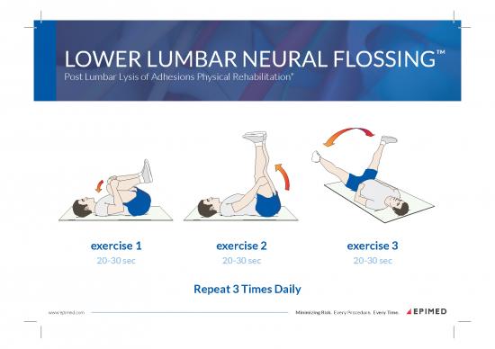 picture1_Therapeutic Exercise Pdf 86069 | Lumbar Flossing Card