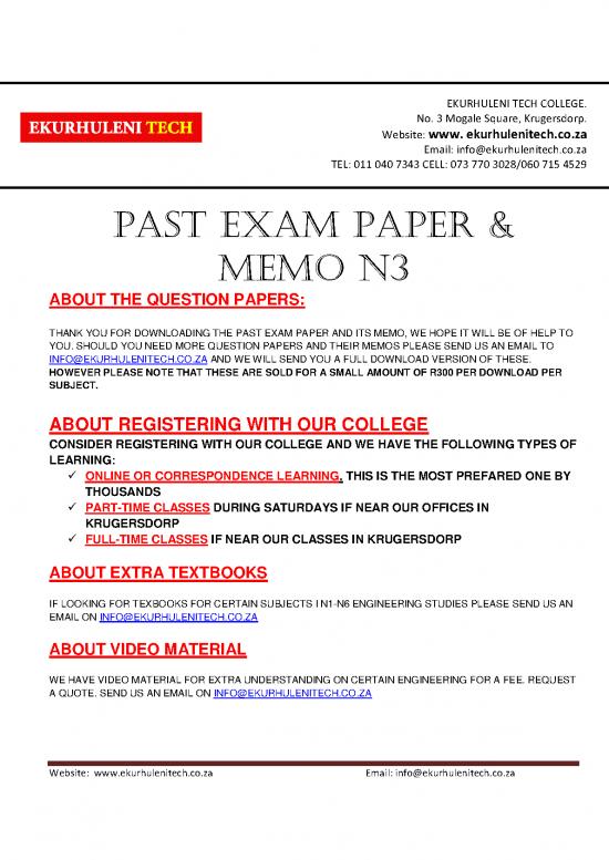 picture1_Learning Pdf 84917 | Motor Electrical Trade Theory Question Memo N3 Download