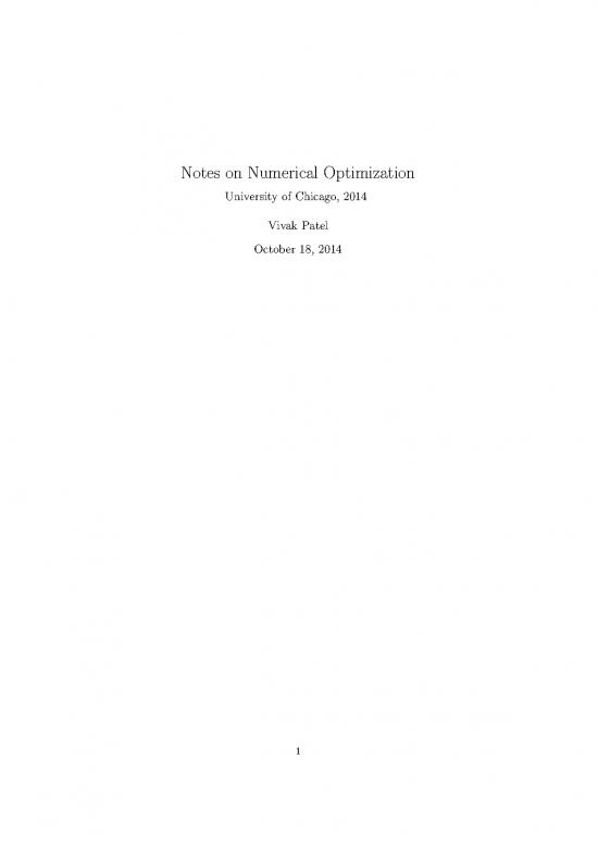 picture1_Algorithms For Optimization Pdf 86067 | Notes On Numerical Optimization