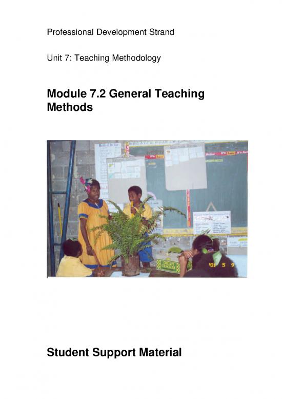 picture Teaching Methods Pdf 86620 | Pd Tm 7 2 General Teaching Methods Student