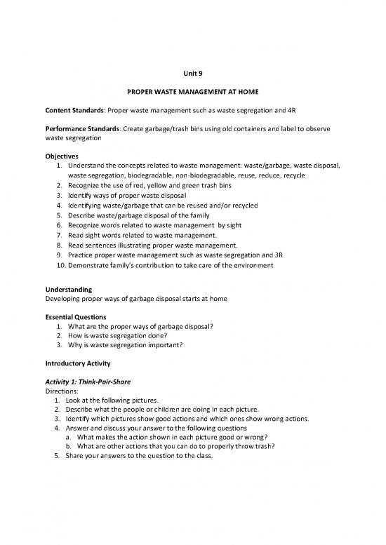 picture1_Family Therapy Pdf 86588 | Proper Waste Management At Home